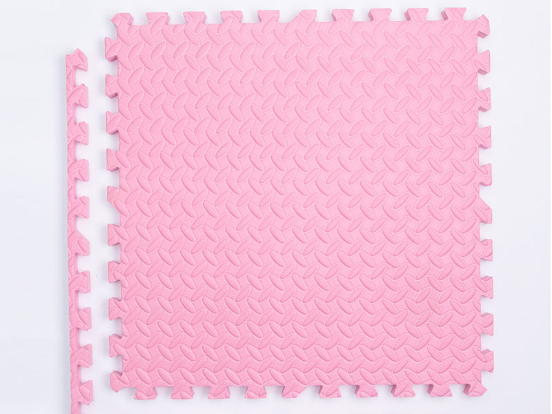 大树叶纹裁剪地垫