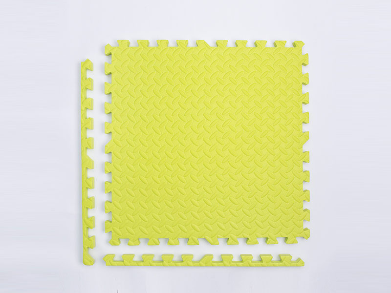 大树叶纹裁剪地垫