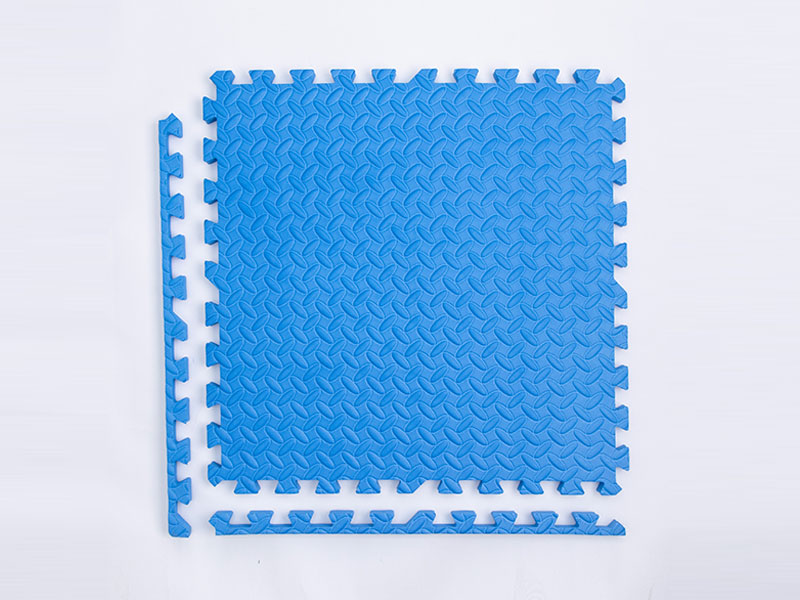 大树叶纹裁剪地垫