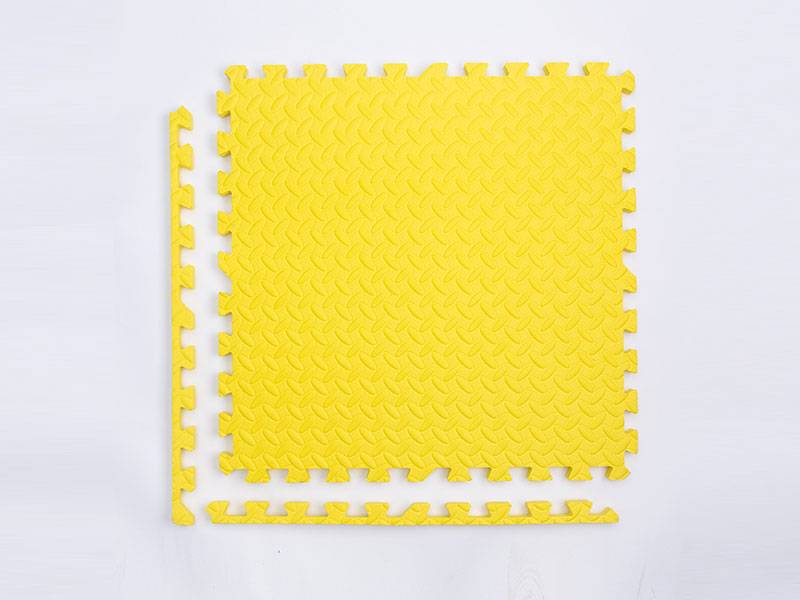 大树叶纹裁剪地垫