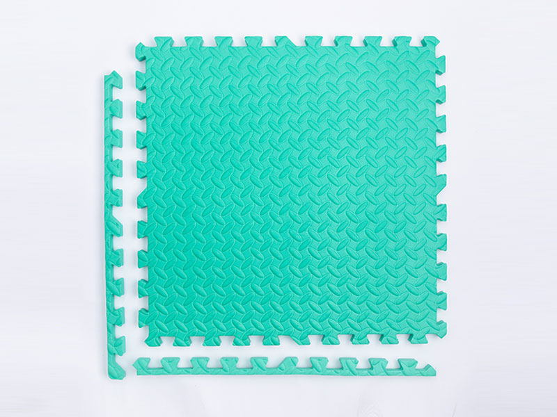 大树叶纹裁剪地垫