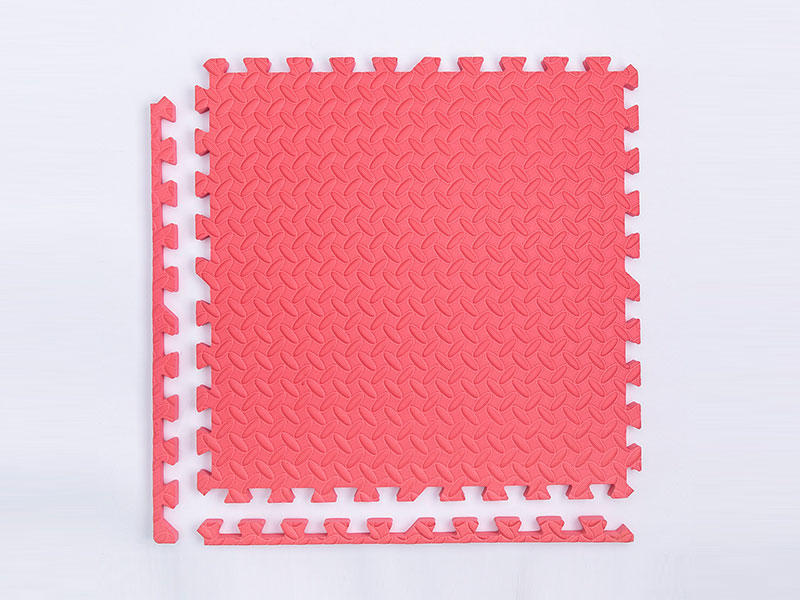 大树叶纹裁剪地垫