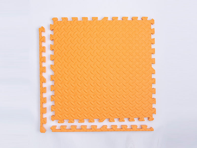 大树叶纹裁剪地垫