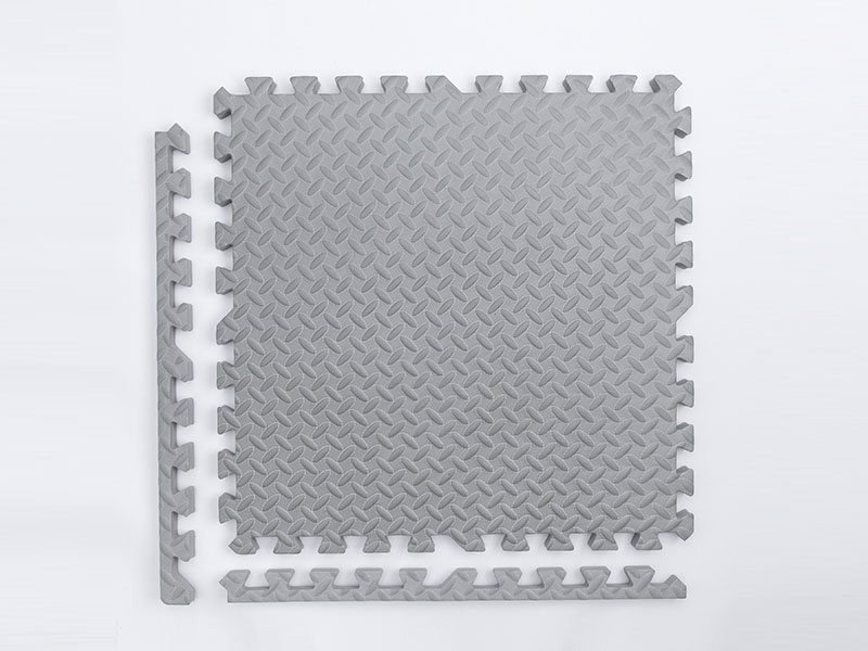 大树叶纹裁剪地垫