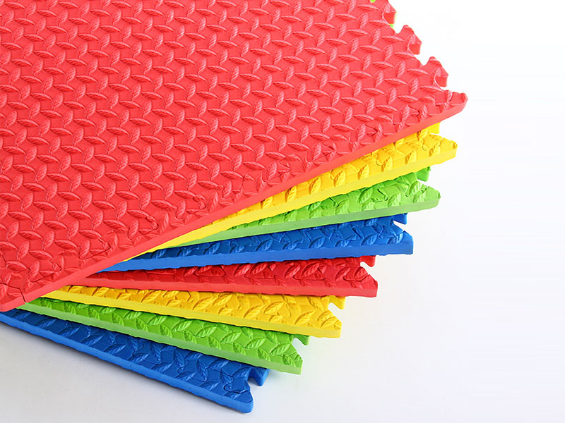 大树叶纹裁剪地垫