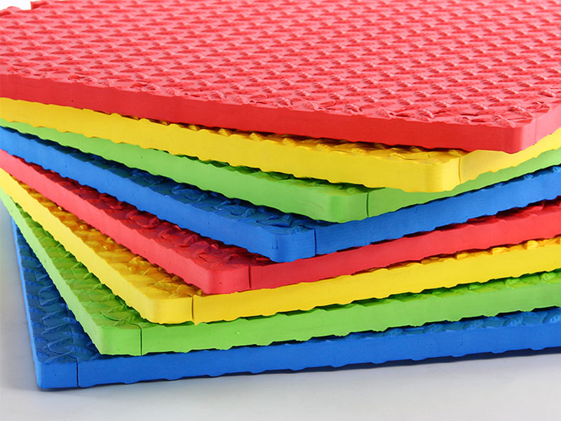 大树叶纹裁剪地垫