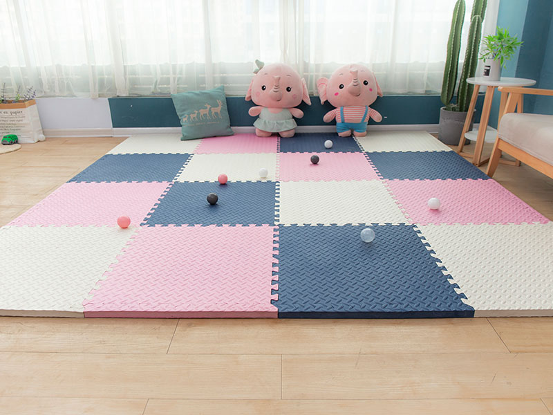 大树叶纹裁剪地垫