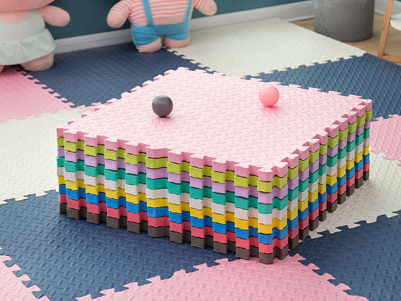 大树叶纹裁剪地垫