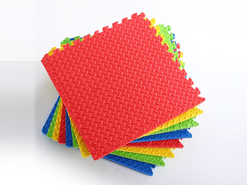 大树叶纹裁剪地垫