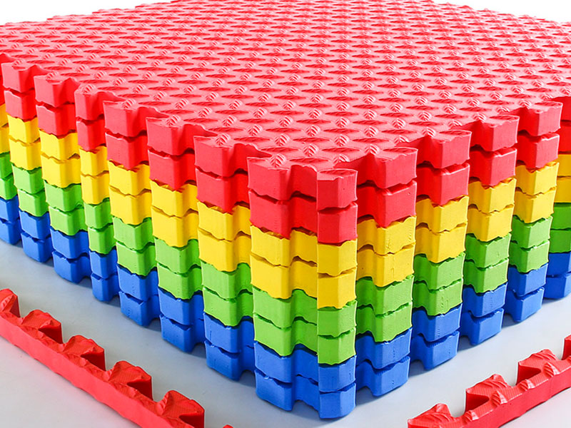 大树叶纹裁剪地垫