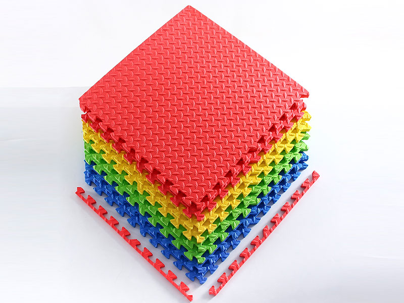 大树叶纹裁剪地垫