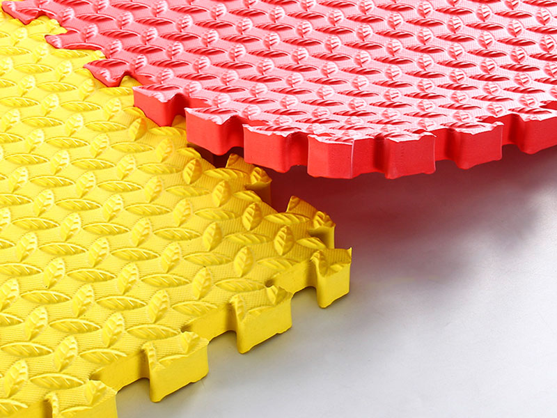 大树叶纹裁剪地垫