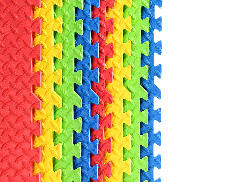 大树叶纹裁剪地垫