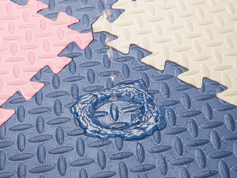 大树叶纹裁剪地垫