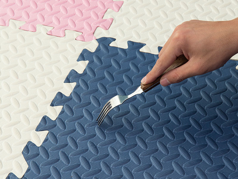 大树叶纹裁剪地垫