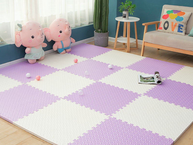 大树叶纹裁剪地垫