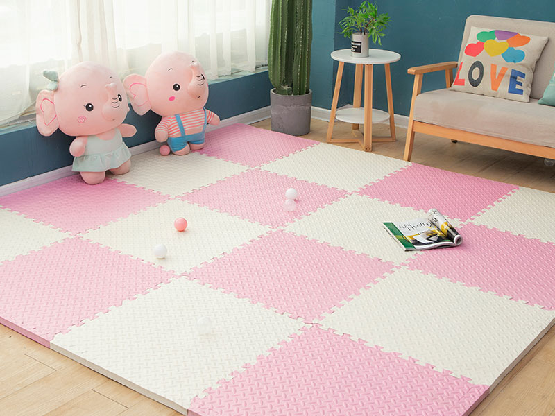 大树叶纹裁剪地垫