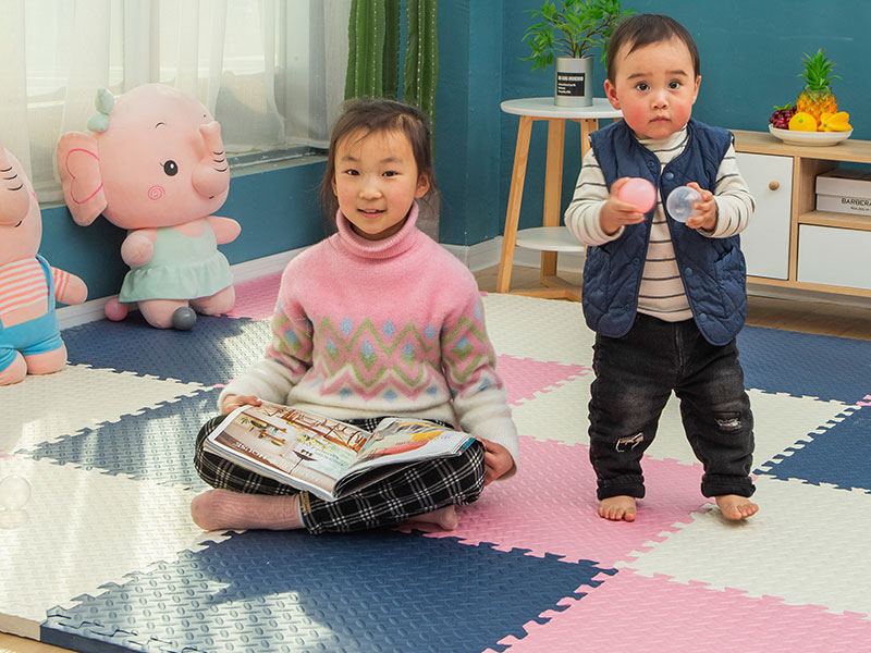 大树叶纹裁剪地垫